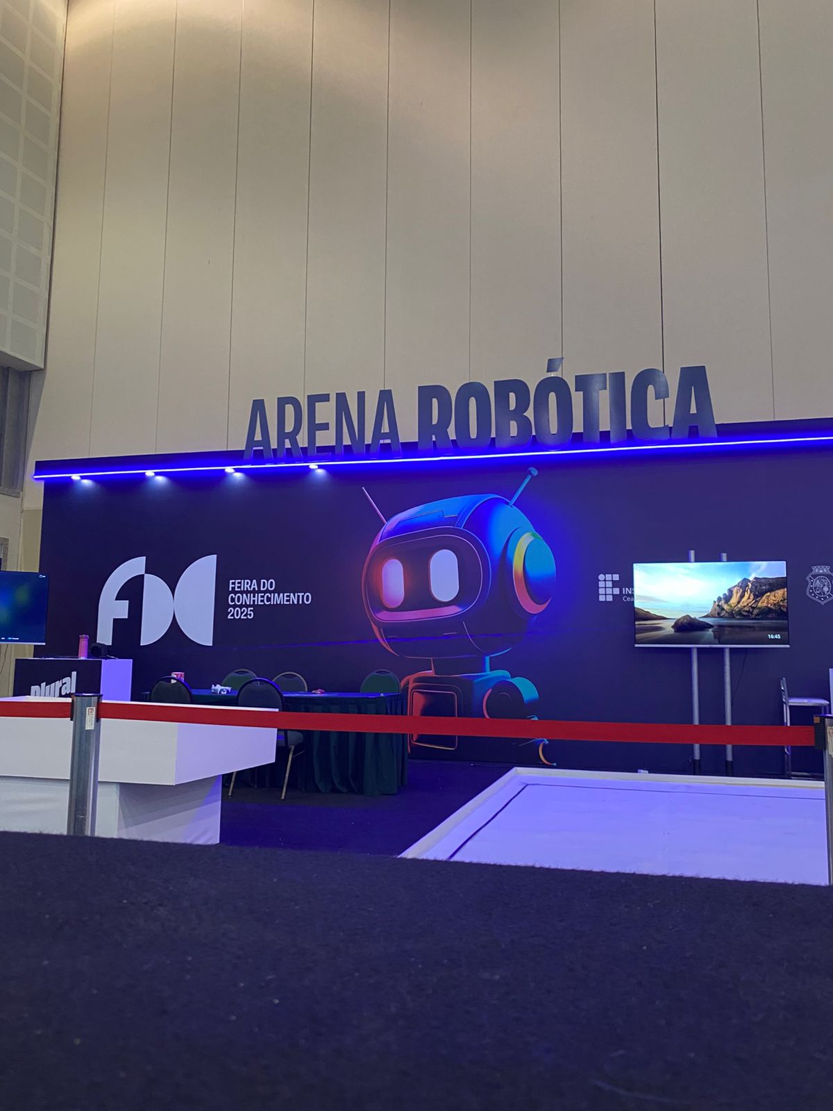Arena Robótica — Feira do Conhecimento 2025