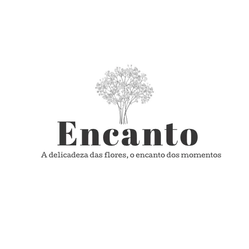 Mockup do projeto Encanto — identidade visual minimalista